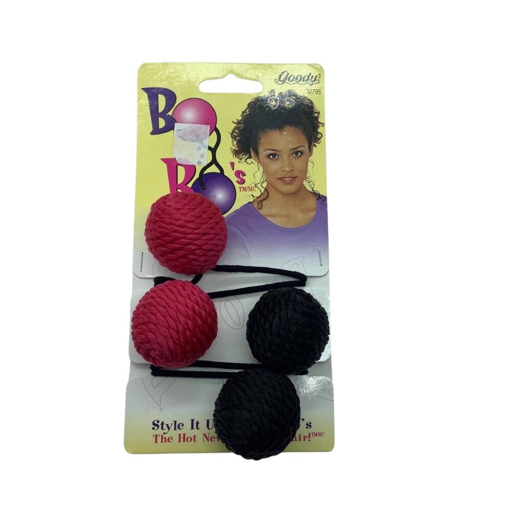 Vtg‎ 1997 Goody Bo Bos Jumbo Hair Ponies Set NEW